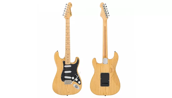 Електрогітара VINTAGE V6MNAT Natural Ash, фото № 5