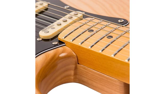Електрогітара VINTAGE V6MNAT Natural Ash, фото № 11