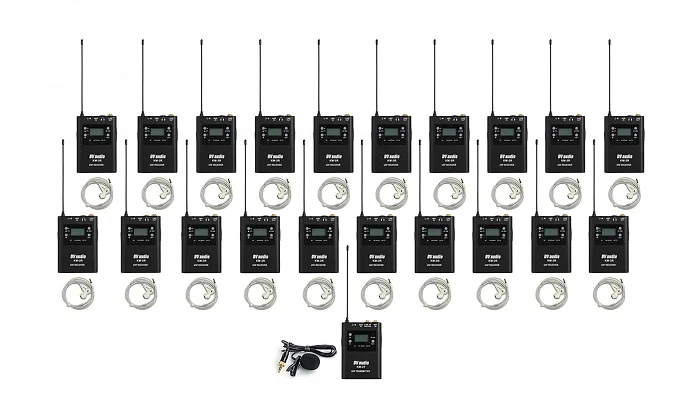 Беспроводная система тур-гид DV audio KM-2T20R комплект, фото № 1