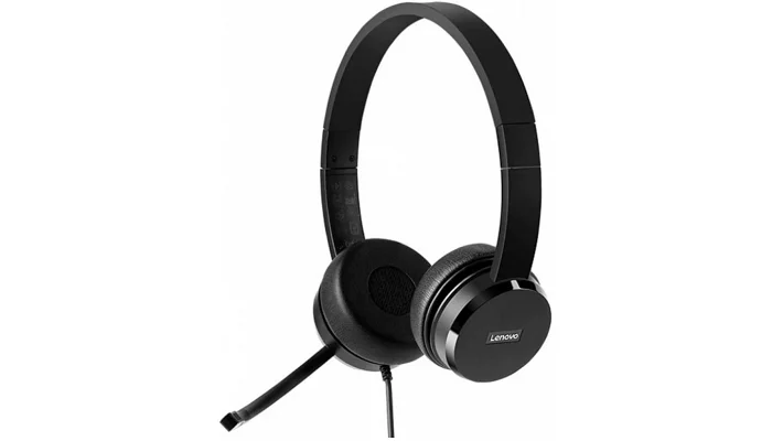 Гарнітура для ПК Lenovo 100 USB Stereo Headset, фото № 1