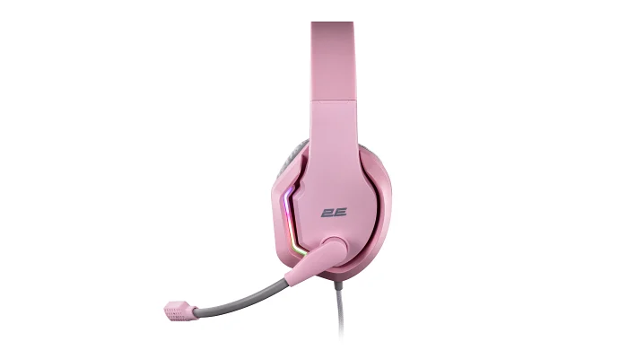 Гарнітура ігрова 2E Gaming HG315 RGB USB 7.1 Pink, фото № 6