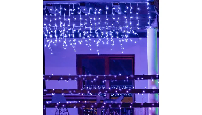 LED гірлянда Twinkly Pro Smart Icicle RGBW 250 TW-PLC-I-CA-250SPP-WR, фото № 2