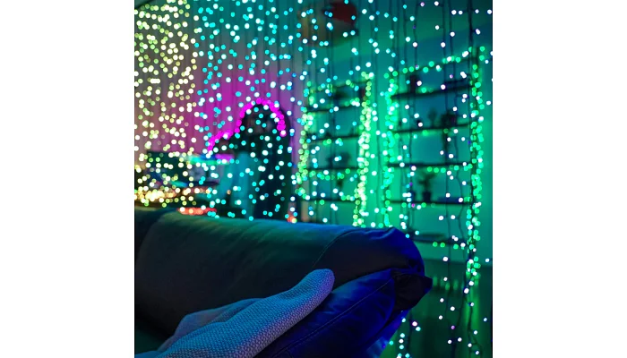 LED гірлянда Twinkly Smart Wall RGBW 400 TWW400SPP-TEU, фото № 5