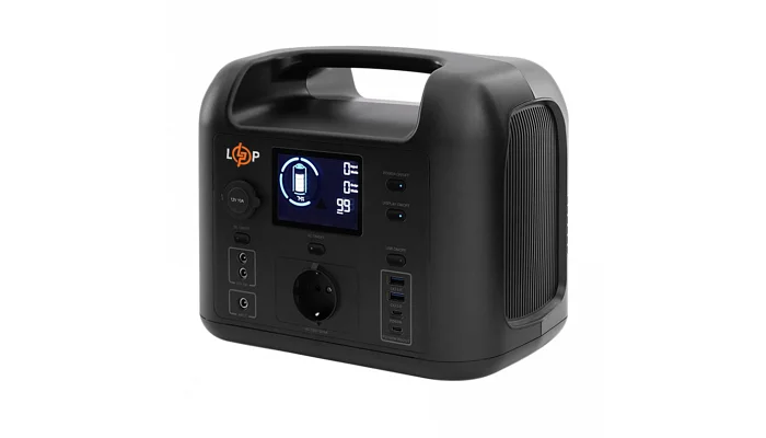Багатофункціональна портативна зарядна станція LogicPower CHARGER 500 (500W, 518Wh), фото № 2