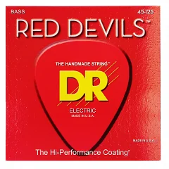 Струны для бас-гитары DR STRINGS RED DEVILS BASS - MEDIUM - 5-STRING (45-125)