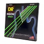 Струни для бас-гітари DR STRINGS NEON GREEN BASS - MEDIUM (45-105)