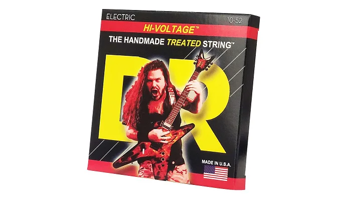 Струни для електрогітари DR STRINGS DIMEBAG DARRELL HI-VOLTAGE ELECTRIC - BIG HEAVY (10-52), фото № 2