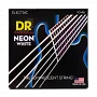 Струны для электрогитары DR STRINGS NEON WHITE ELECTRIC - MEDIUM (10-46)