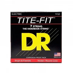 Струны для электрогитары DR STRINGS TITE-FIT ELECTRIC - LIGHT 7 STRING (9-52)
