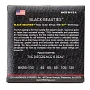 Струни для бас-гітари DR STRINGS BLACK BEAUTIES BASS 5-STRING - MEDIUM (45-130)