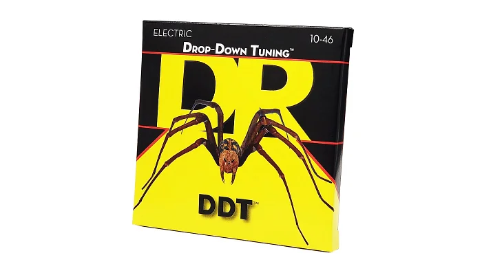 Струны для электрогитары DR STRINGS DDT DROP DOWN TUNING ELECTRIC - MEDIUM (10-46), фото № 2