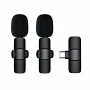 Радіосистема з двома петличними мікрофонами для смартфонів TMG ORIGINAL K9 (Type-c)