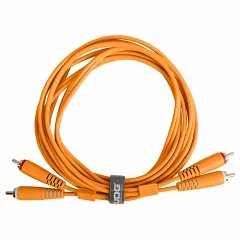 Межблочный кабель 2 x RCA папа - 2 x RCA папа UDG Set RCA - RCA Orange 3m (U97003OR)