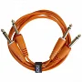 Міжблочний кабель 2 х Jack 6.3 мм моно тато - 2 х Jack 6.3 мм моно тато UDG Set Jack-Jack Orange 3m (U97004OR)