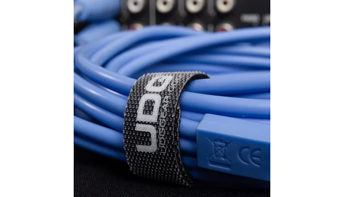 Міжблочний кабель 2 х Jack 6.3 мм моно тато - 2 х Jack 6.3 мм моно тато UDG Set Jack-Jack Blue 3m (U97004LB), фото № 5