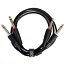 Межблочный кабель 2 х Jack 6.3 мм моно папа - 2 х Jack 6.3 мм моно папа UDG Set Jack-Jack Black 3m (U97004BL)