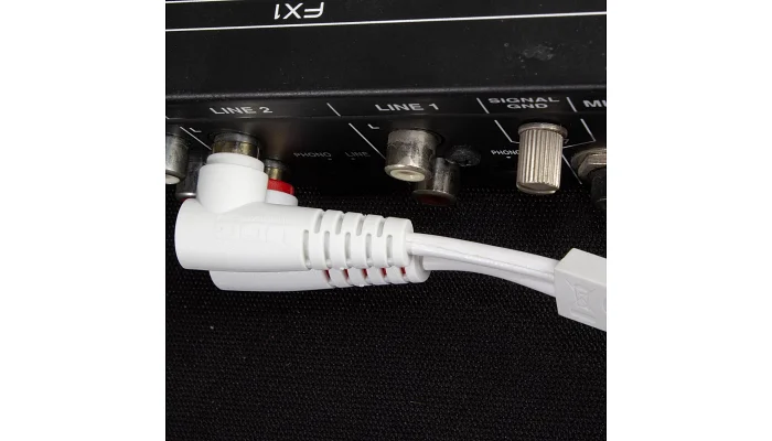Межблочный кабель 2 x RCA папа - 2 x RCA папа UDG Set RCA Straight-RCA Angled White 3m (U97005WH), фото № 6