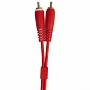 Межблочный кабель 2 x RCA папа - 2 x RCA папа UDG Set RCA Straight-RCA Angled Red 3m (U97005RD)