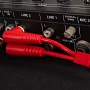 Міжблочний кабель 2 x RCA тато - 2 x RCA тато UDG Set RCA Straight-RCA Angled Red 3m (U97005RD)