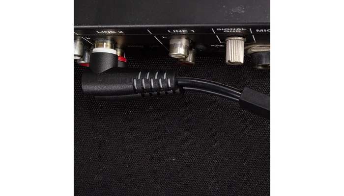 Міжблочний кабель 2 x RCA тато - 2 x RCA тато UDG Set RCA Straight-RCA Angled Black 3m (U97005BL), фото № 5