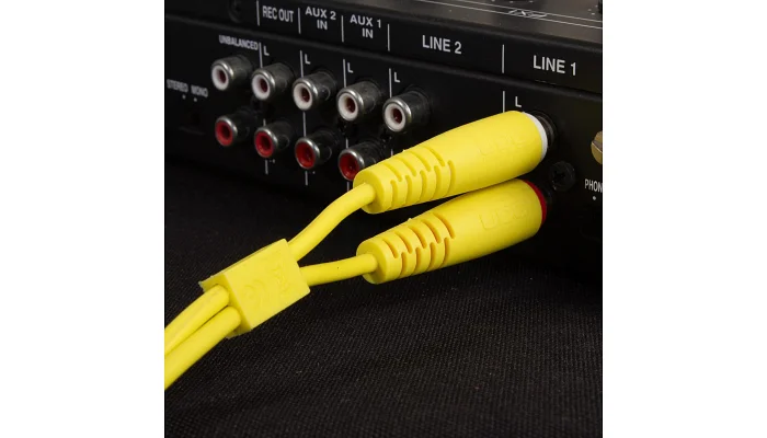 Межблочный кабель 2 x RCA папа - 2 x RCA папа UDG Set RCA - RCA Yellow 3m (U97003YL), фото № 5