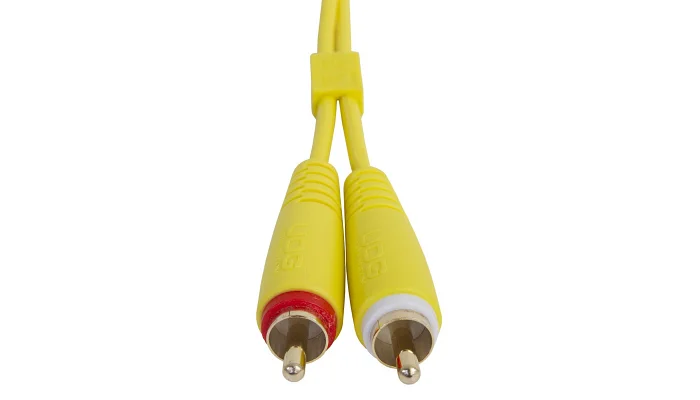 Межблочный кабель 2 x RCA папа - 2 x RCA папа UDG Set RCA - RCA Yellow 3m (U97003YL), фото № 4