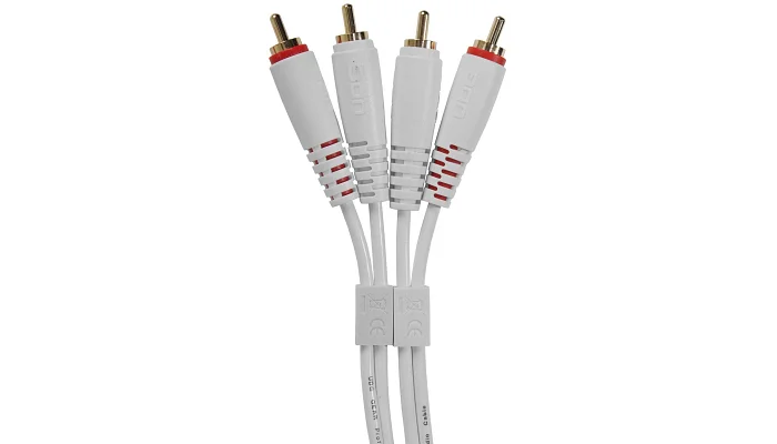 Міжблочний кабель 2 x RCA тато - 2 x RCA тато UDG Set RCA - RCA White 3m (U97003WH), фото № 2