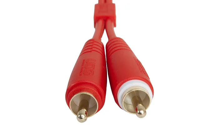 Міжблочний кабель 2 х RCA тато - 2 х RCA тато UDG Set RCA - RCA Red 1.5m (U97001RD), фото № 4