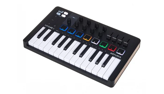 MIDI-клавіатура Arturia MiniLab 3 Black Edition, фото № 2