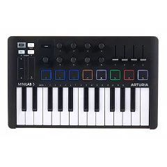 MIDI-клавіатура Arturia MiniLab 3 Black Edition