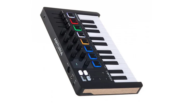 MIDI-клавіатура Arturia MiniLab 3 Black Edition, фото № 8