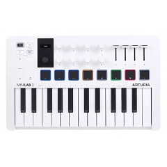 MIDI-клавіатура Arturia MiniLab 3 White
