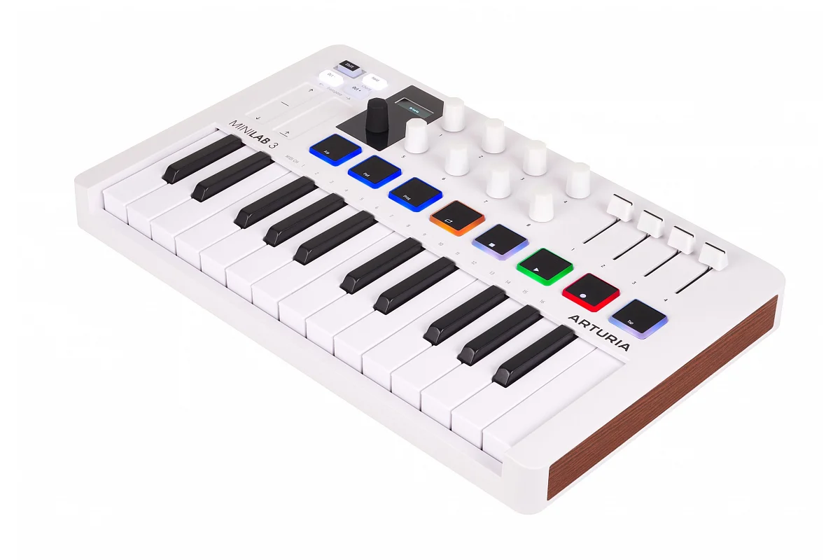 MIDI-клавіатура Arturia MiniLab 3 White