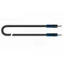 Міжблочний кабель mini jack 3.5 мм стерео тато - mini jack 3.5 стерео тато QUIK LOK RKSA 138-2
