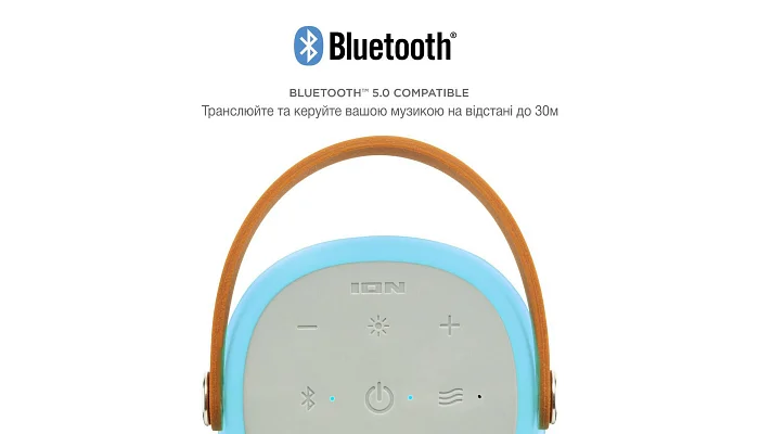 Беспроводная портативная Bluetooth колонка ION BRIGHT MAX, фото № 4