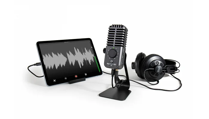 Студійний USB-мікрофон IK MULTIMEDIA IRIG STREAM MIC USB, фото № 4