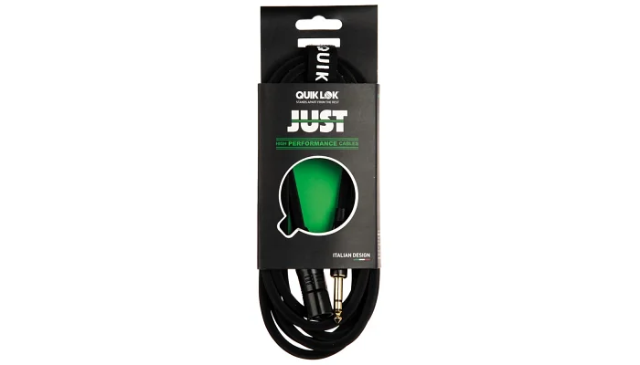 Мікрофонний кабель Jack 6.3 мм стерео тато - XLR тато QUIK LOK QUIK LOK JUST MJS 3, фото № 1