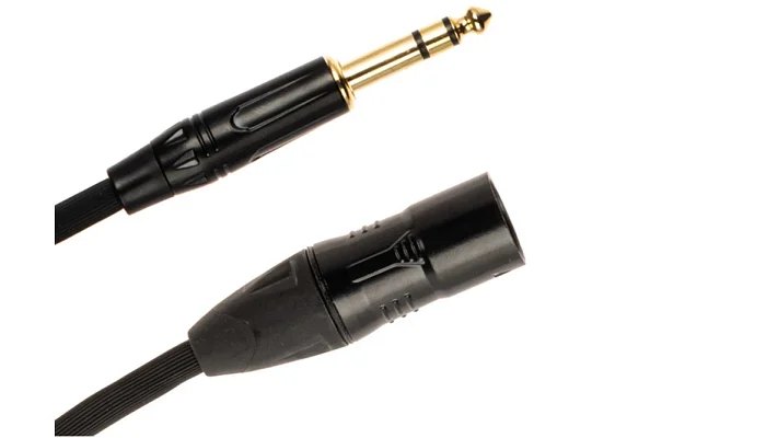 Мікрофонний кабель Jack 6.3 мм стерео тато - XLR тато QUIK LOK QUIK LOK JUST MJS 3, фото № 3