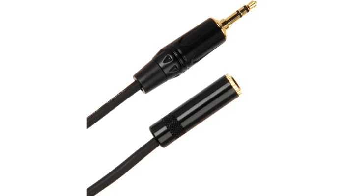 Міжблочний кабель mini jack 3.5 мм стерео тато - mini jack 3.5 мм мама QUIK LOK JUST J35J35F 2, фото № 4