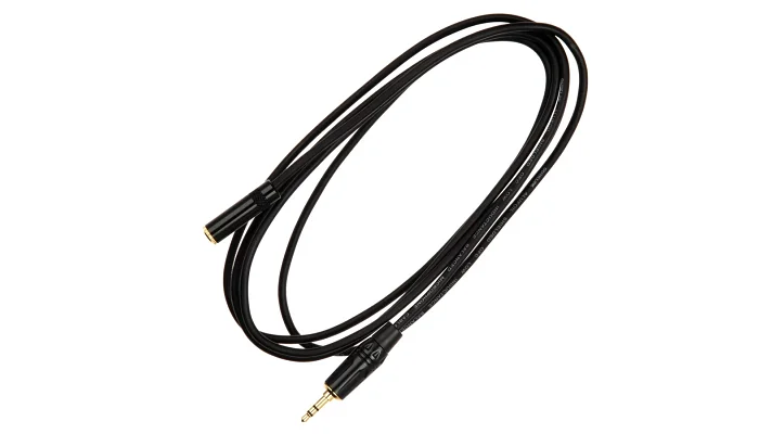 Міжблочний кабель mini jack 3.5 мм стерео тато - mini jack 3.5 мм мама QUIK LOK JUST J35J35F 2, фото № 2