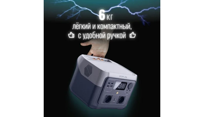 Портативна зарядна станція EcoFlow RIVER 2 Max (512 Вт/год), фото № 12