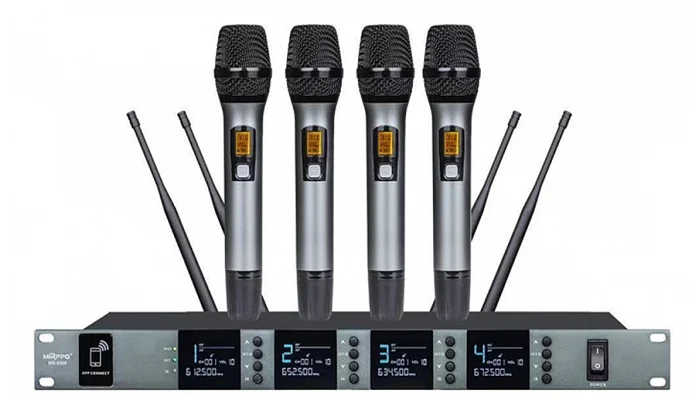 Радиосистема с четырьмя ручными микрофонами Emiter-S TA-803