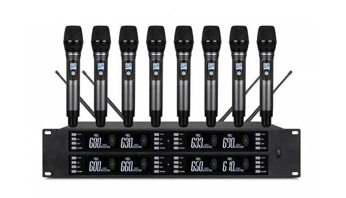 Радиосистема с восемью ручными микрофонами Emiter-S TA-U806