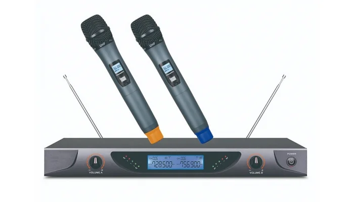 Радиосистема с двумя ручными микрофонами Emiter-S TA-V12