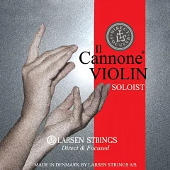 Комплект струн для скрипки LARSEN Il Cannone Direct & Focused Soloist 4/4 (лімітована серія зі спеціальною струною Strong E)