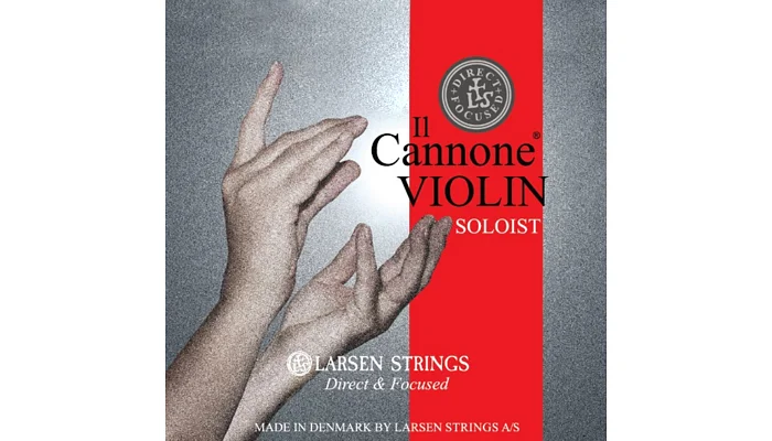 Комплект струн для скрипки LARSEN Il Cannone Direct & Focused Soloist 4/4 (лимитированная серия со с