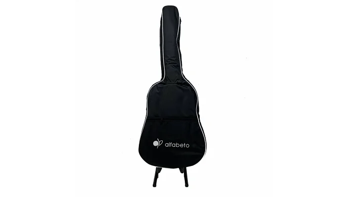 Электроакустическая Тревел гитара Alfabeto TravelerEQ (Черный) + чехол, фото № 3