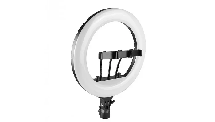 Кольцевая LED лампа на штативе EMCORE RL14 (36 см, white), фото № 3