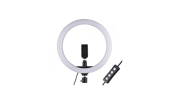 Кольцевая LED лампа на штативе EMCORE Ring Fill Light DX260 (26 см, white), фото № 2