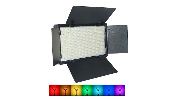 Светодиодный видеосвет на штативе EMCORE PRO-LED E800 (33 см), фото № 2